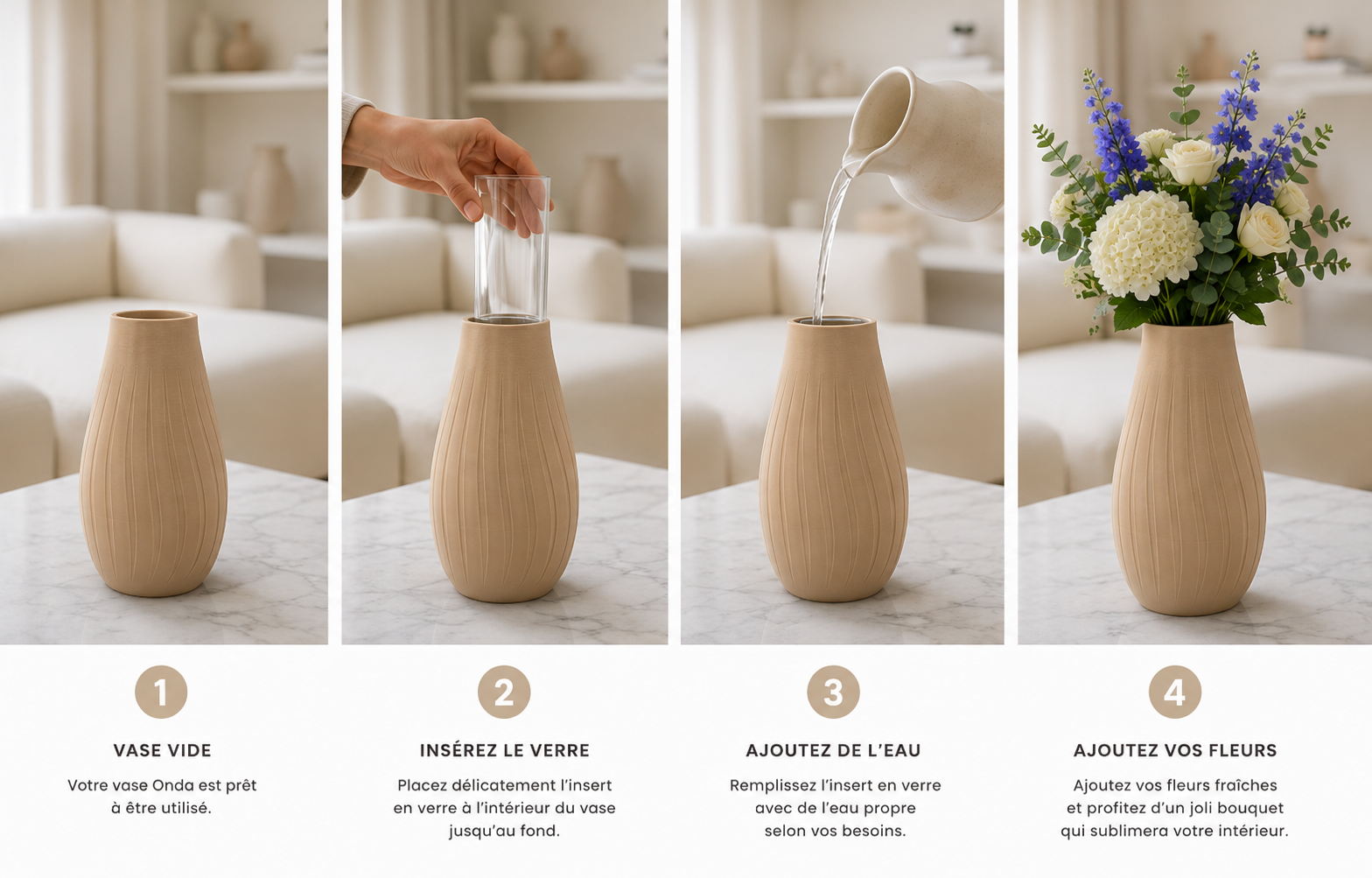 Vase Onda
